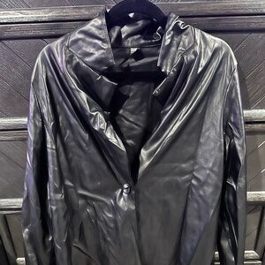 Lightweight leather jacket